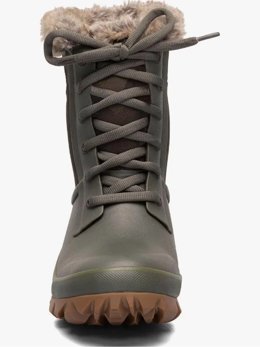 Bogs Women's Camo Winter Boots in Dark Green Camo. Waterproof & insulated